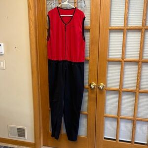 L.L. Bean Vtg Sleeveless Cross Country Jumpsuit